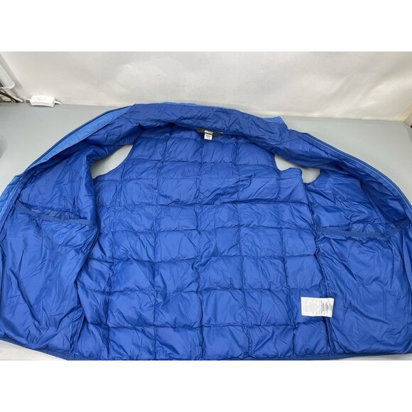 REI Co-op 650 Down Puffer Vest Outdoor Gorpcore Hiking Lightweight Blue Men M - Picture 3 of 10